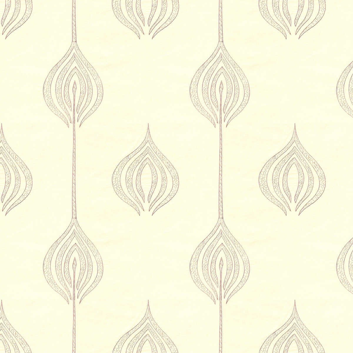 Tulip Embroidery - Mauve - LEE JOFA MODERN Fabric