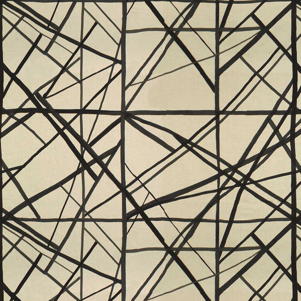 Channels - Ebony/Ivory - LEE JOFA MODERN Fabric