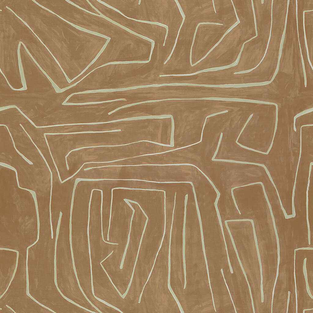 Gwf35301170 Graffito Salmon Cream Lee Jofa Modern Fabric