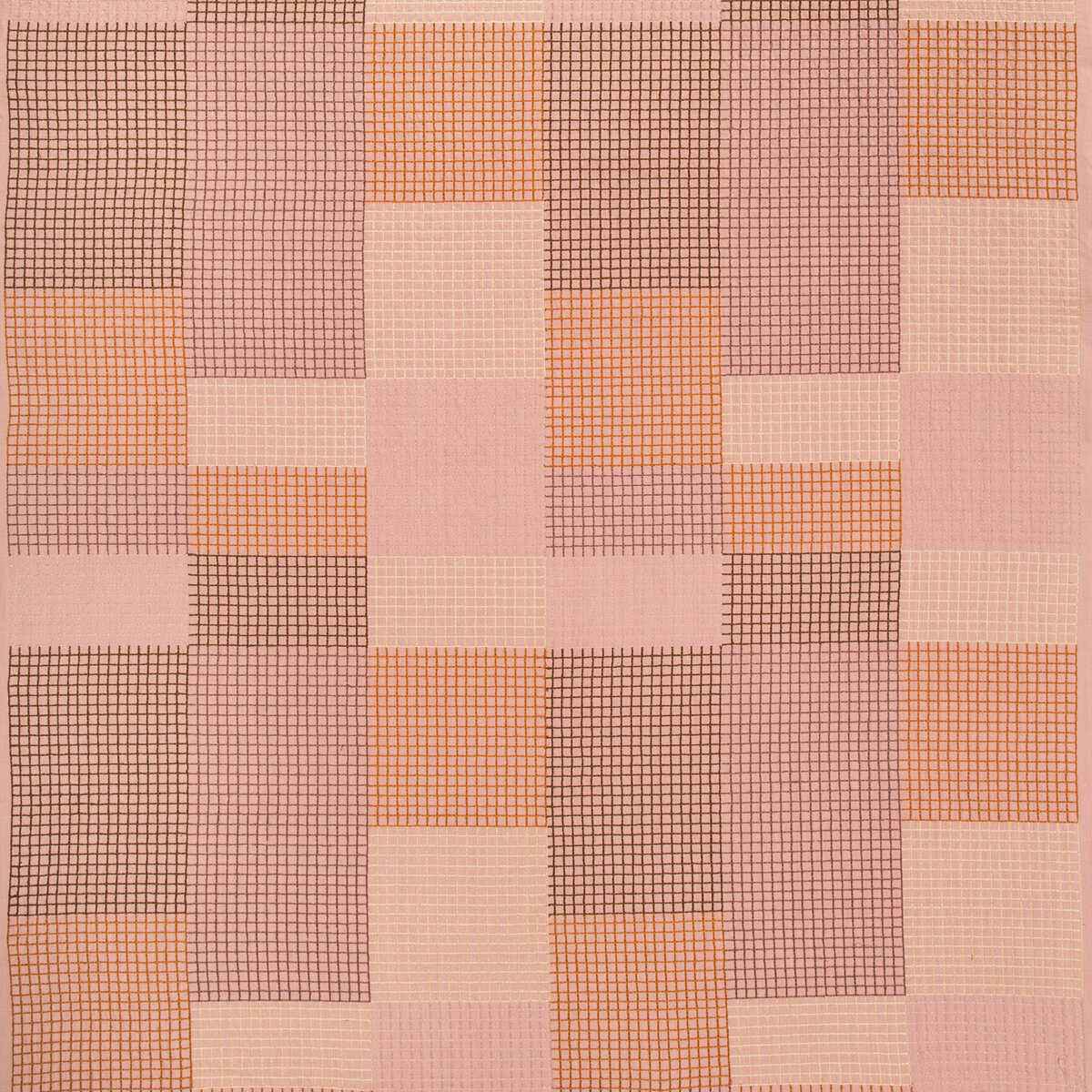 Gwf37561790 Gridlock Cinnamon Lee Jofa Modern Fabric - LEE JOFA MODERN Fabric