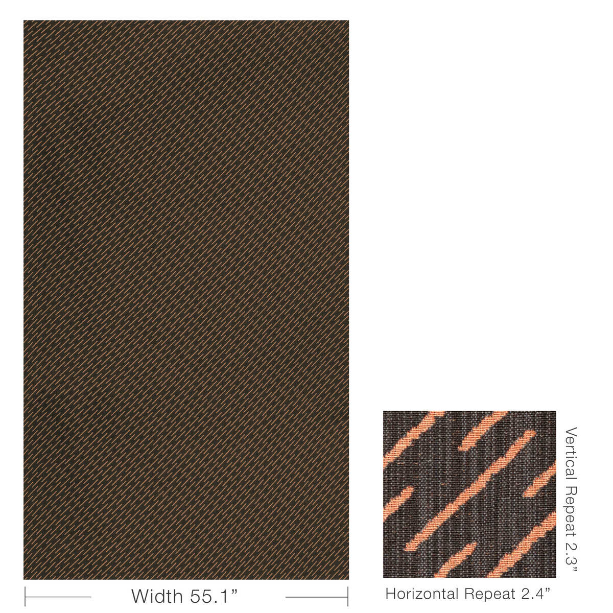 Esker Weave - Sorbet/Stone - LEE JOFA MODERN Fabric