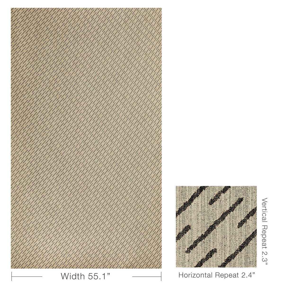 Gwf37598160 Esker Weave Ebony Ivory Lee Jofa Modern Fabric - LEE JOFA MODERN Fabric
