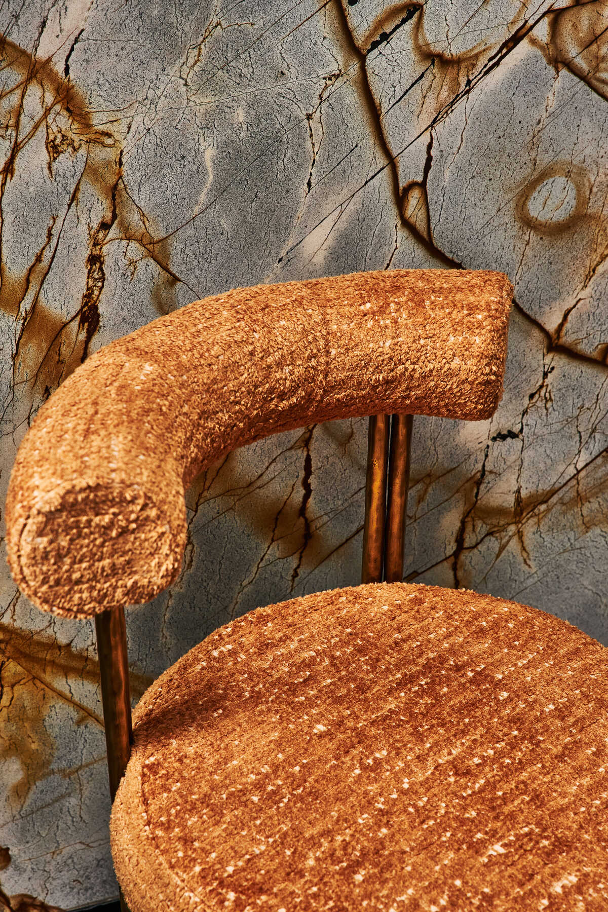 Plume - Terracotta - LEE JOFA MODERN Fabric