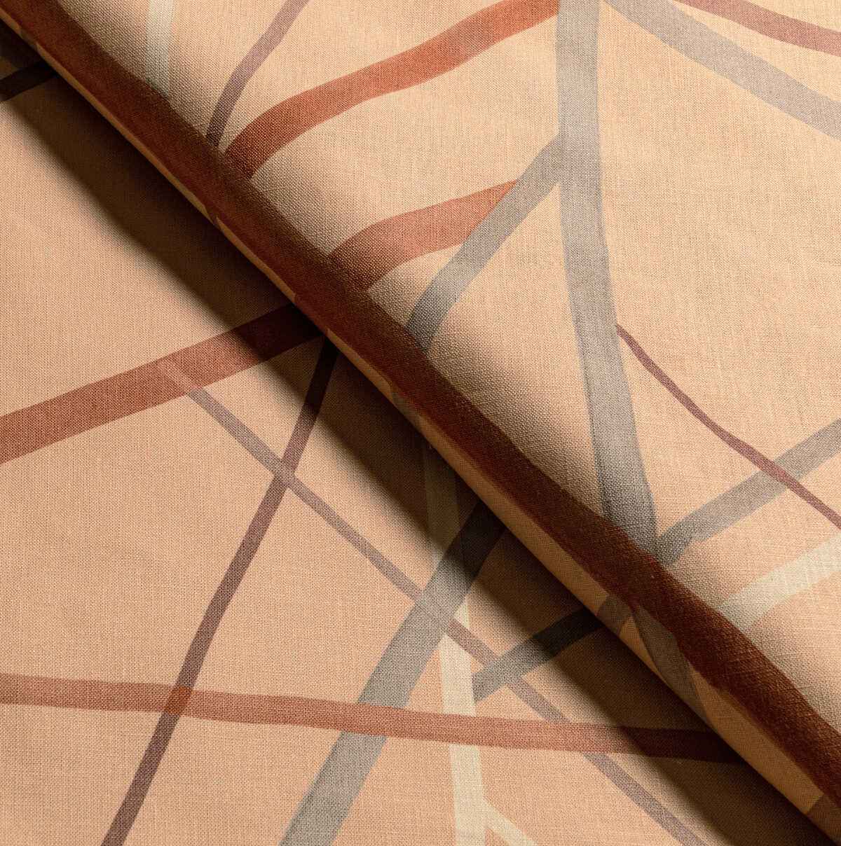 Gwf377111120 Simpatico Print Faded Terracotta Lee Jofa Modern Fabric - LEE JOFA MODERN Fabric