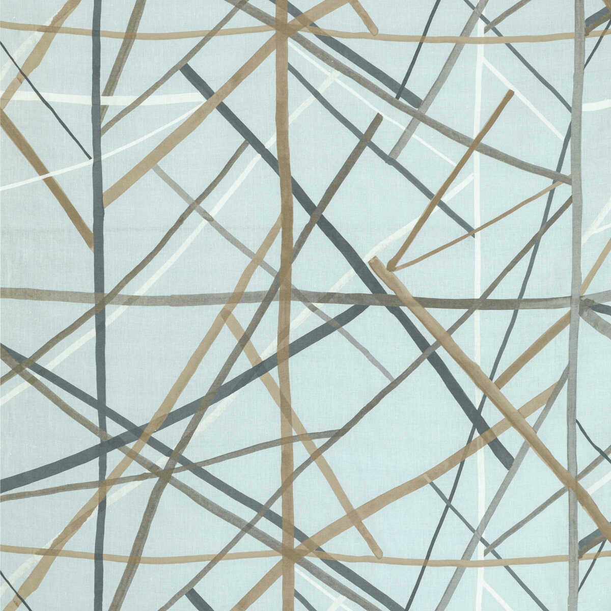 Simpatico Print - Cinder - LEE JOFA MODERN Fabric
