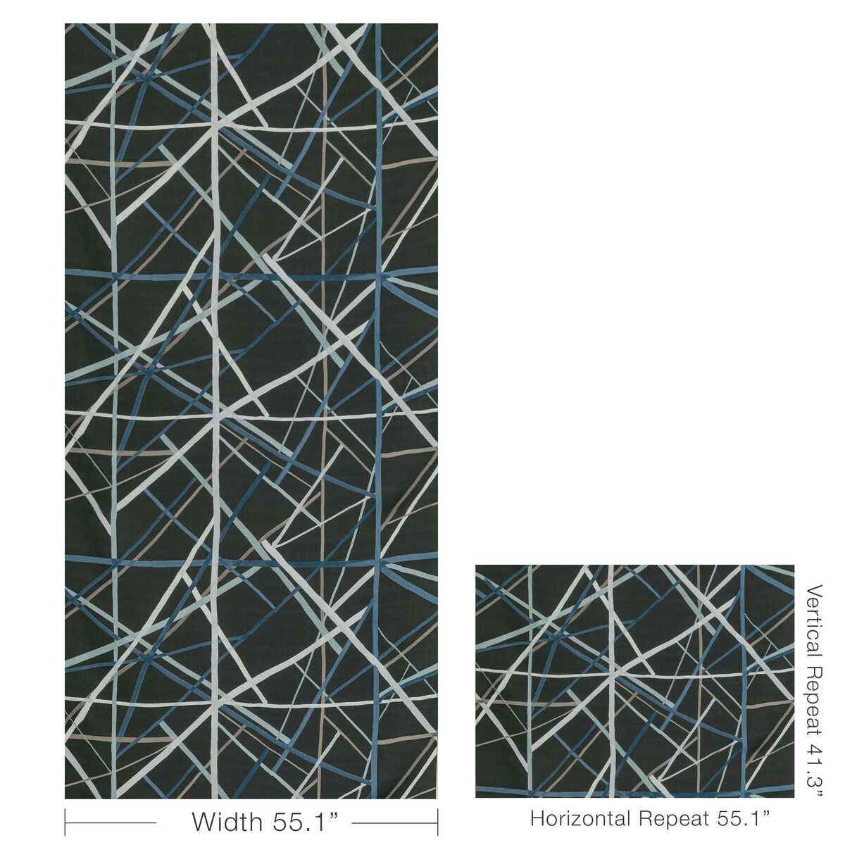 Gwf37718210 Simpatico Print Raven Lee Jofa Modern Fabric - LEE JOFA MODERN Fabric