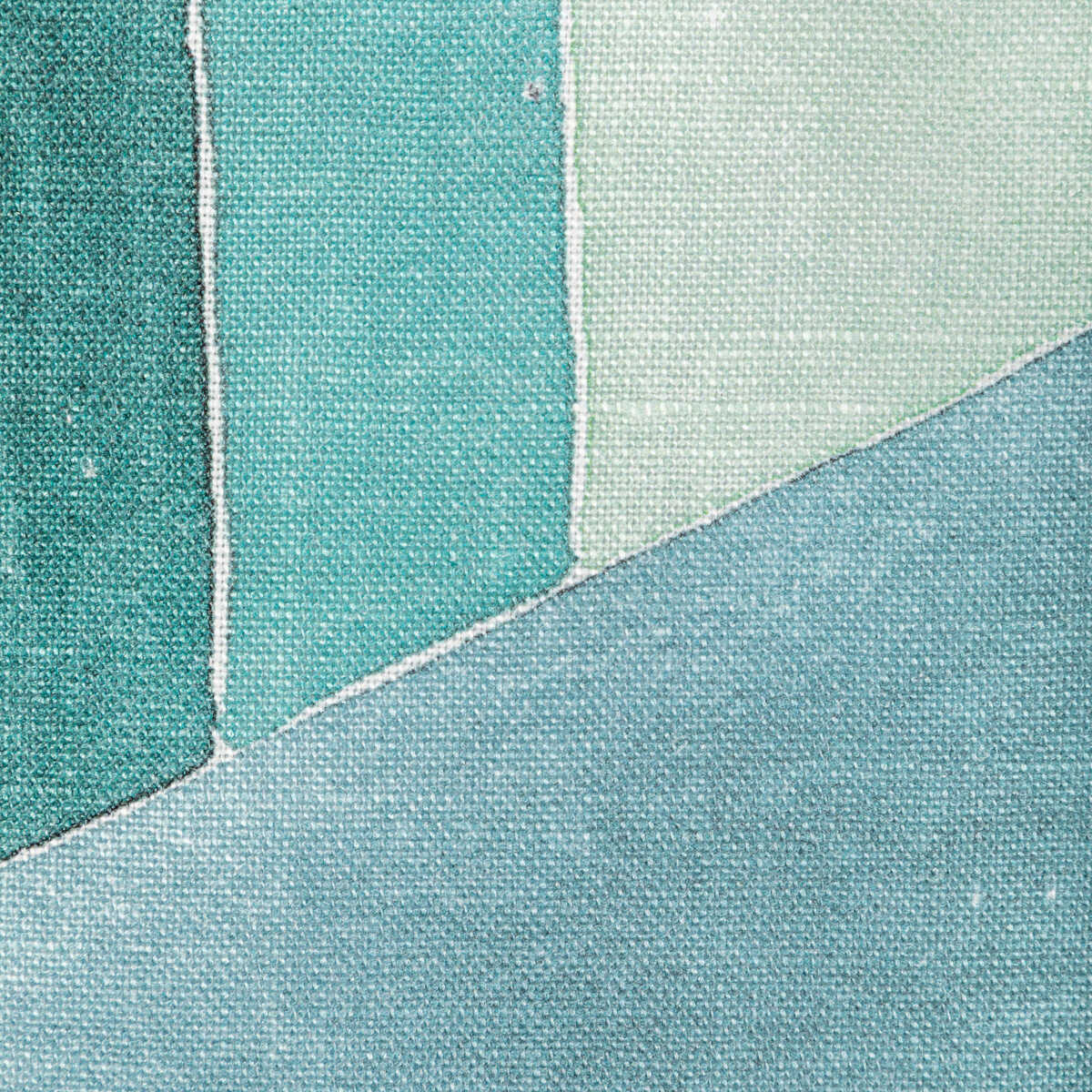 Roulade Print - Aqua/Dune - LEE JOFA MODERN Fabric