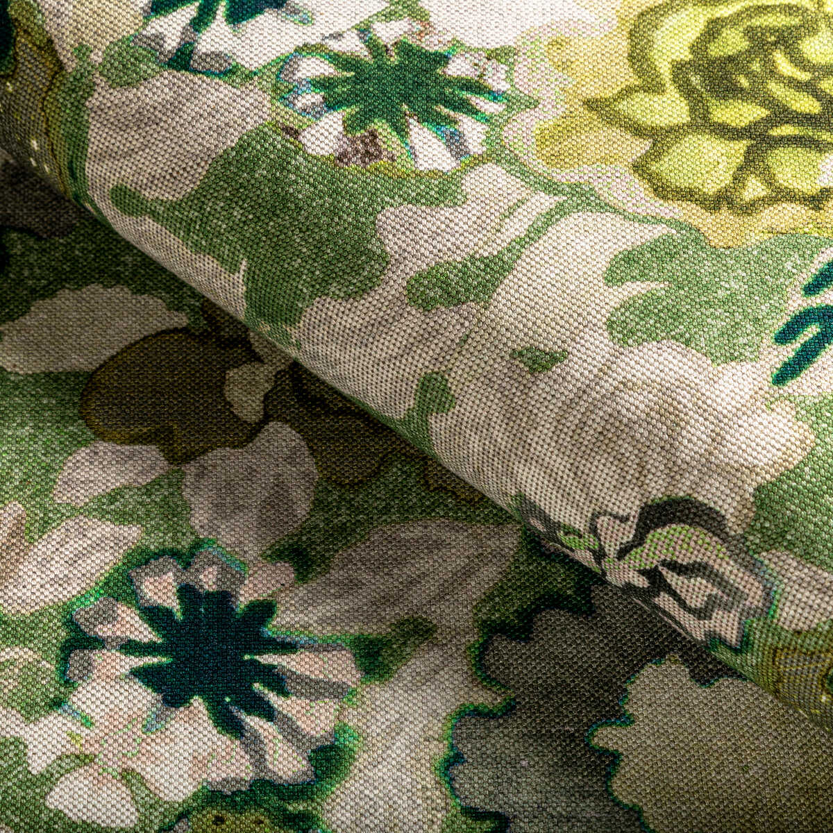 Arioso Print - Stone/Jade - LEE JOFA MODERN Fabric