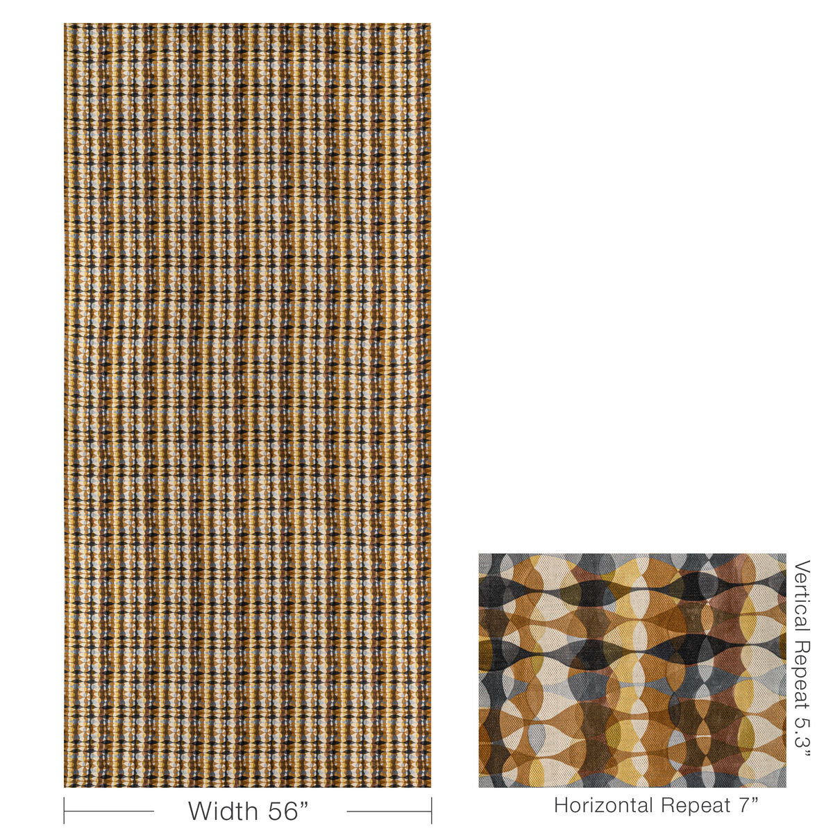 Overtone Print - Coin - Lee Jofa Modern Fabric