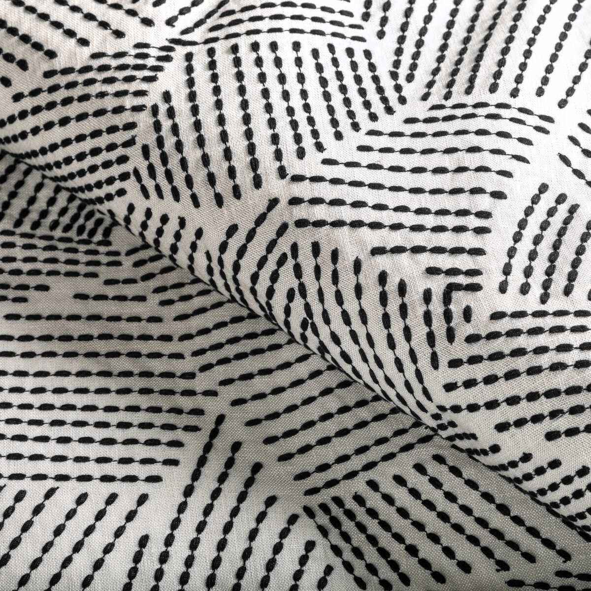 Gwf3776810 Chord Embroidery Ebony Lee Jofa Modern Fabric - LEE JOFA MODERN Fabric