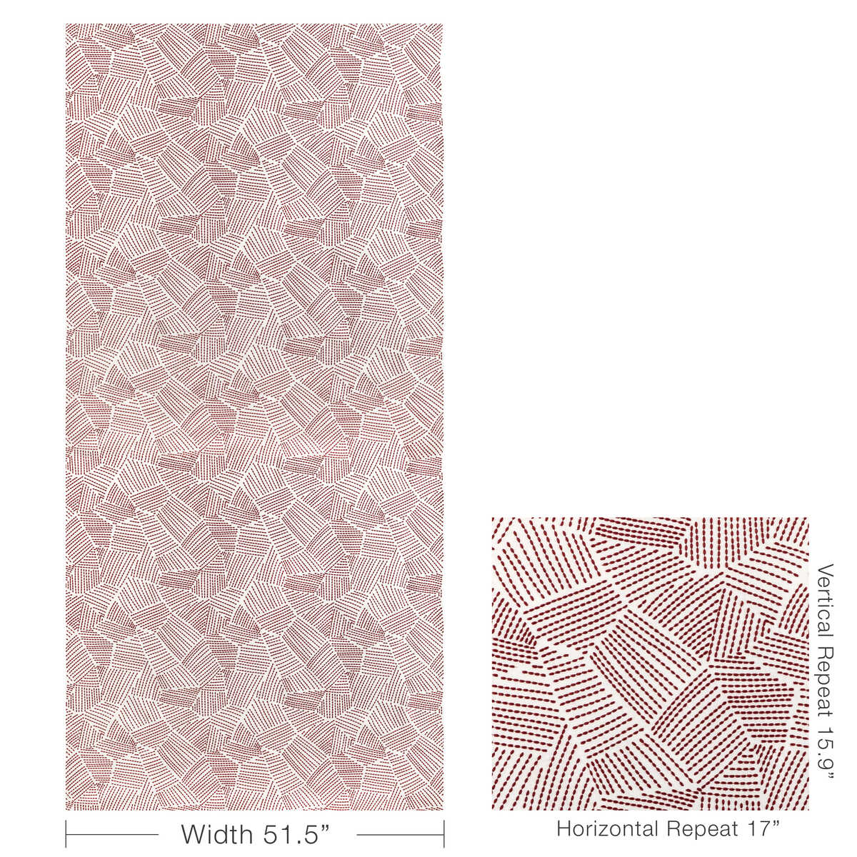 Chord Embroidery - Spice - LEE JOFA MODERN Fabric