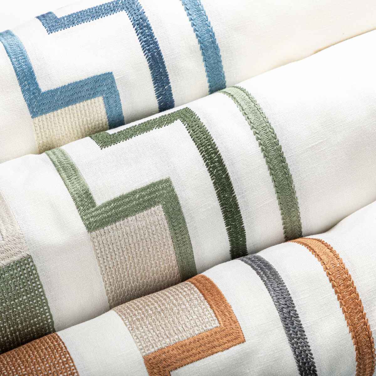 Gwf377916240 Tritone Embroidery Copper Lee Jofa Modern Fabric - LEE JOFA MODERN Fabric