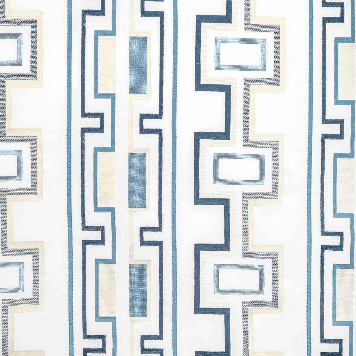 Gwf3779500 Tritone Embroidery Navy Lee Jofa Modern Fabric - LEE JOFA MODERN Fabric