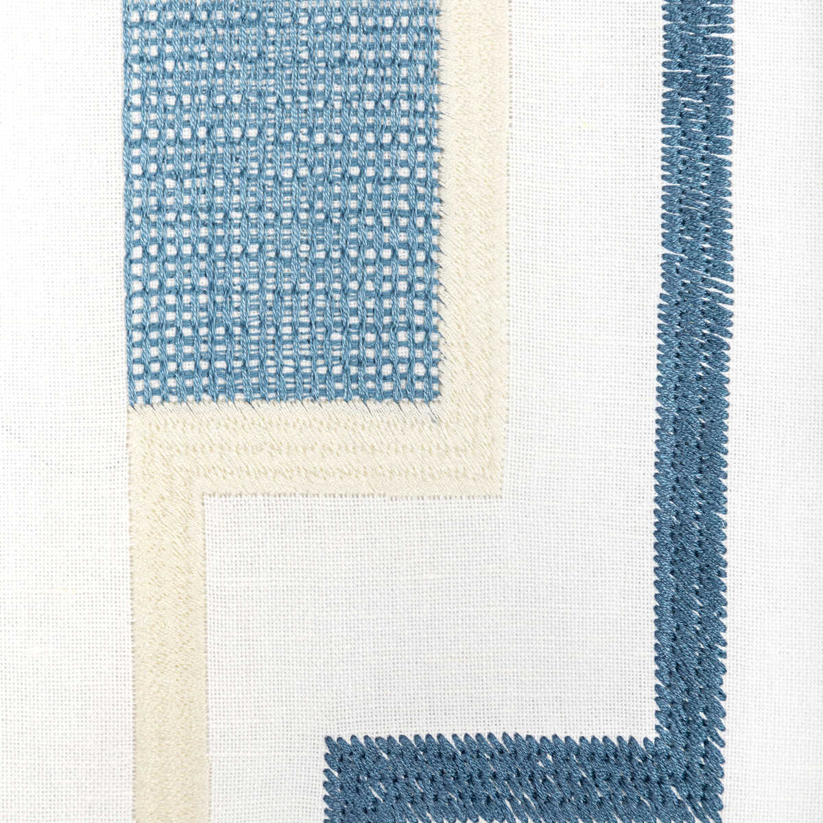 Tritone Embroidery - Navy - LEE JOFA MODERN Fabric