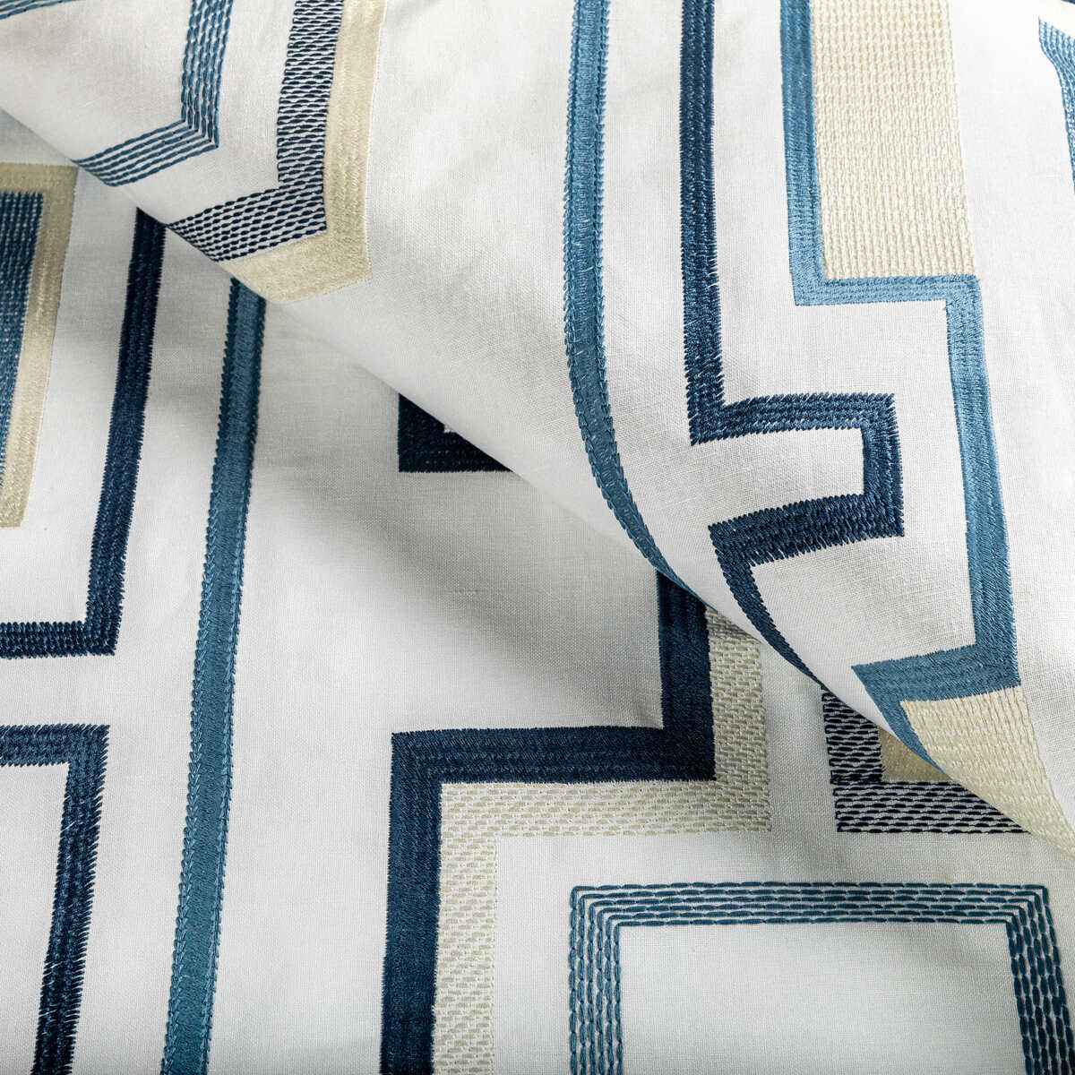 Gwf3779500 Tritone Embroidery Navy Lee Jofa Modern Fabric - LEE JOFA MODERN Fabric