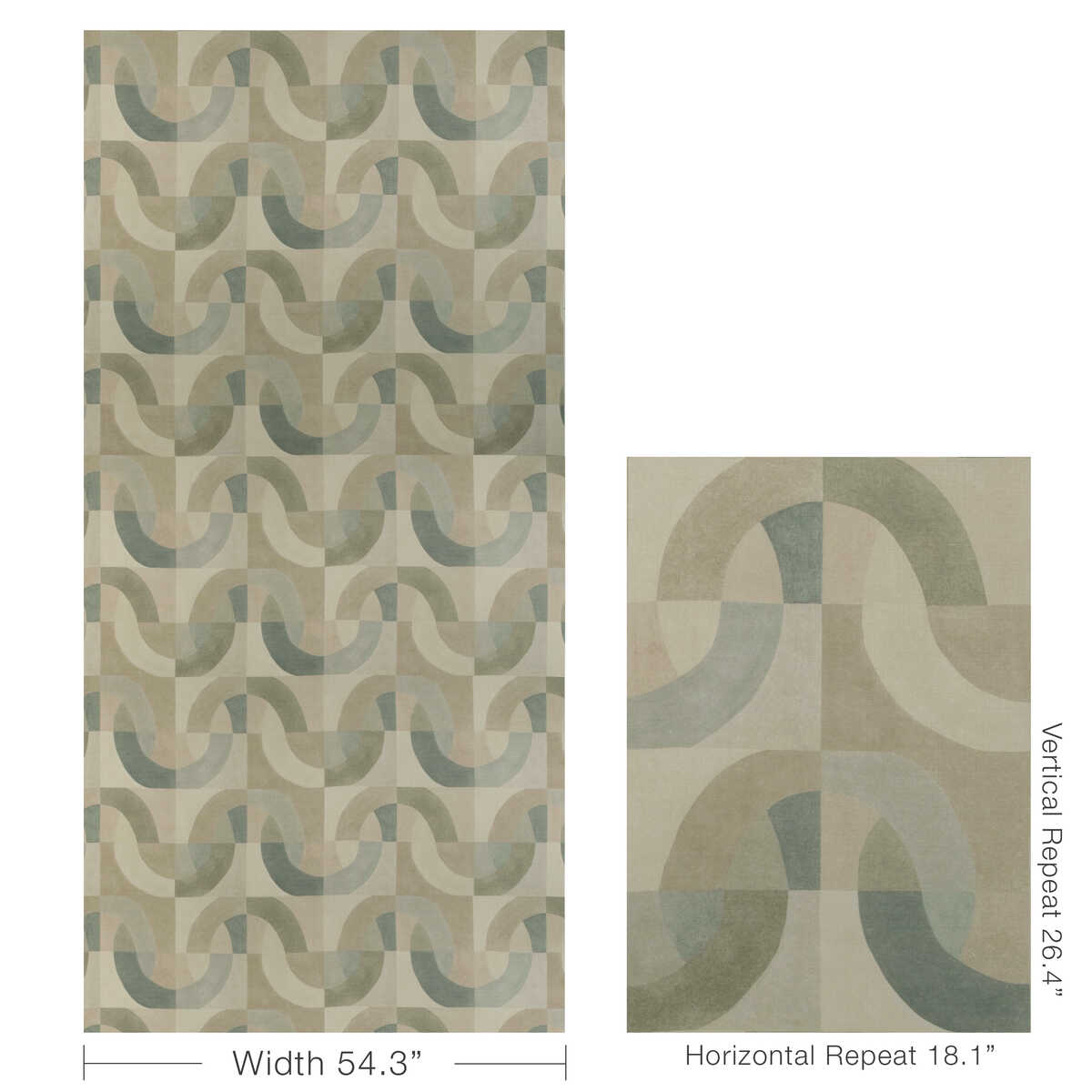 Colonnade - Parchment - LEE JOFA MODERN Fabric