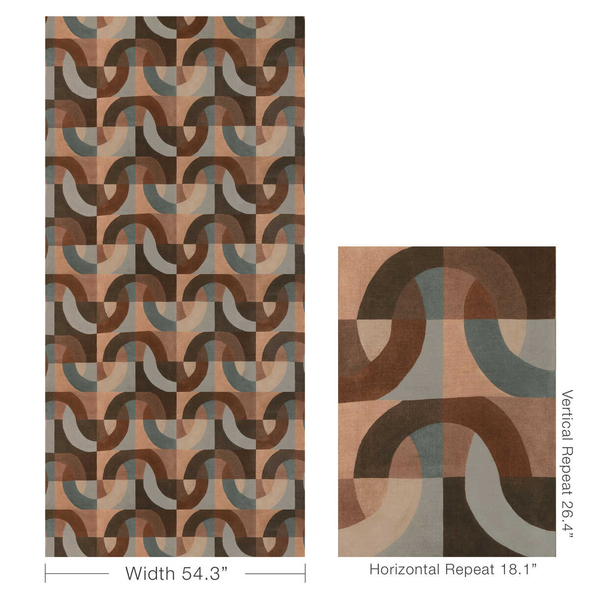 Colonnade - Cinnabar - LEE JOFA MODERN Fabric