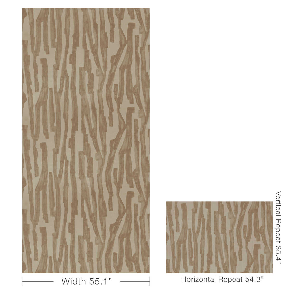 Intargia - Bronze - LEE JOFA MODERN Fabric