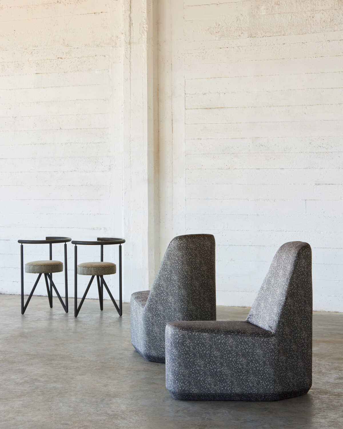 Gwf38008110 Hana Graphite Lee Jofa Modern Fabric - LEE JOFA MODERN Fabric