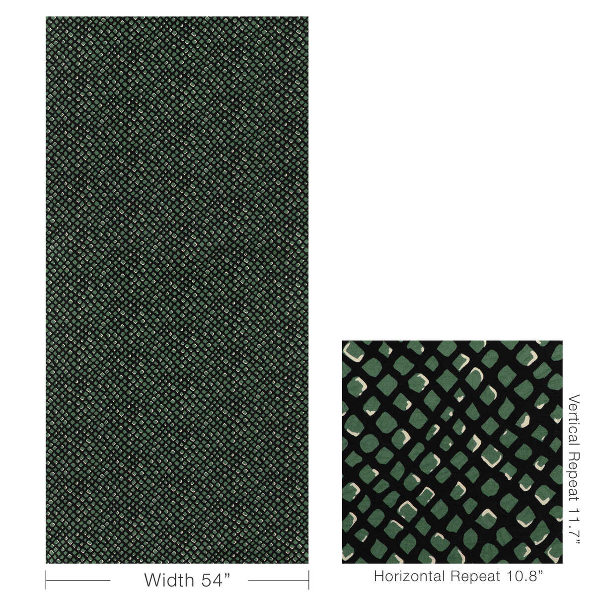 Lenox Print - Juniper - LEE JOFA MODERN Fabric