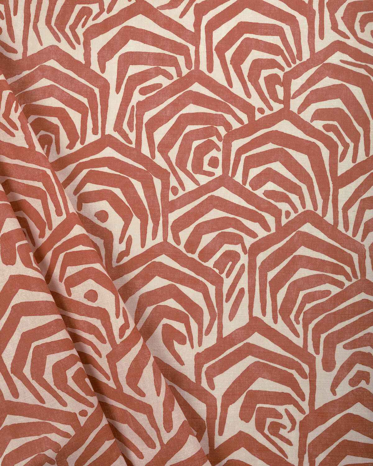 Gwf3807240 Greene Print Clay Lee Jofa Modern Fabric - LEE JOFA MODERN Fabric