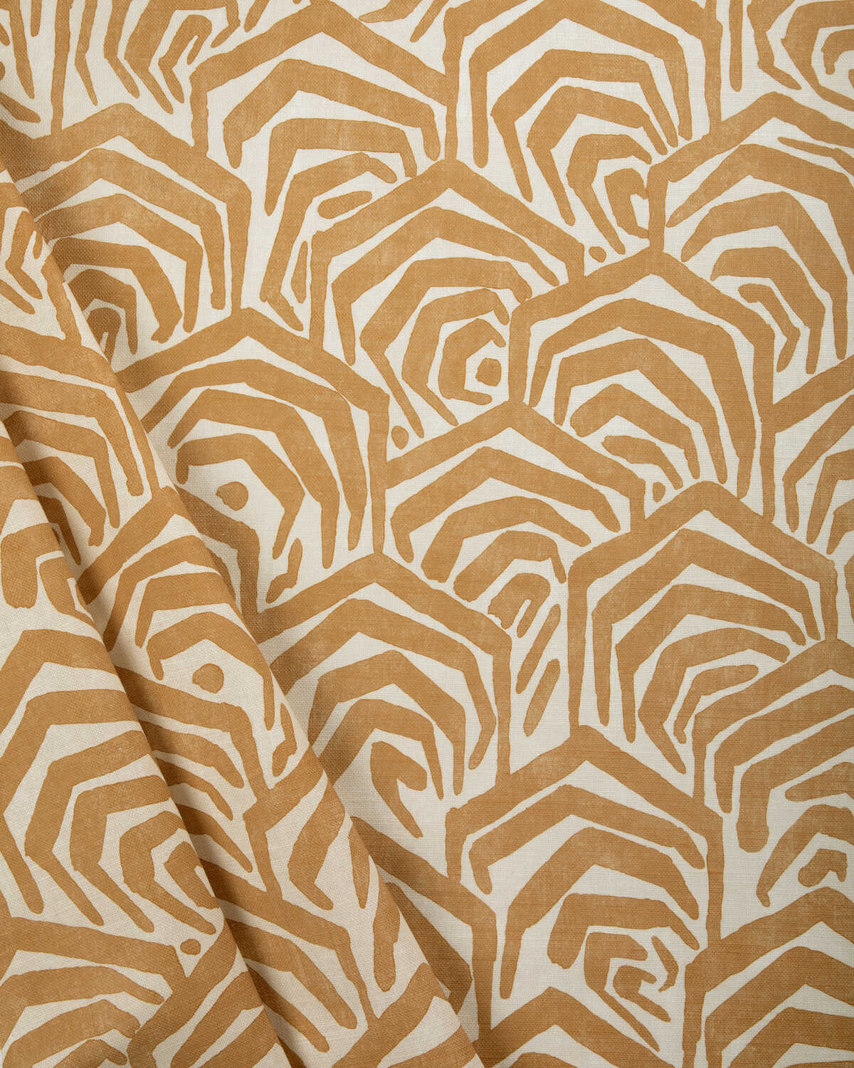 Greene Print - Gold - LEE JOFA MODERN Fabric