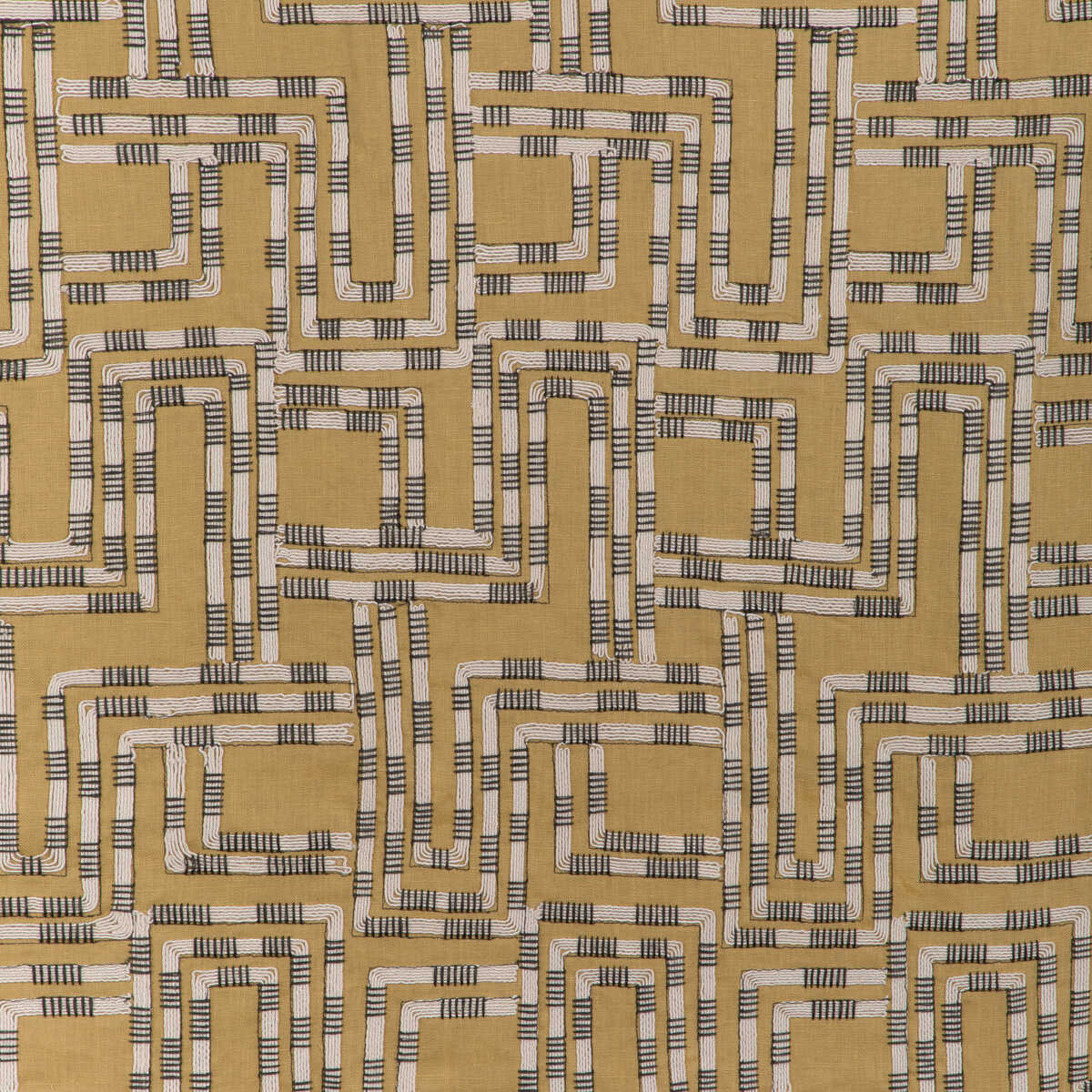 Circuit Emb - Ochre - LEE JOFA MODERN Fabric