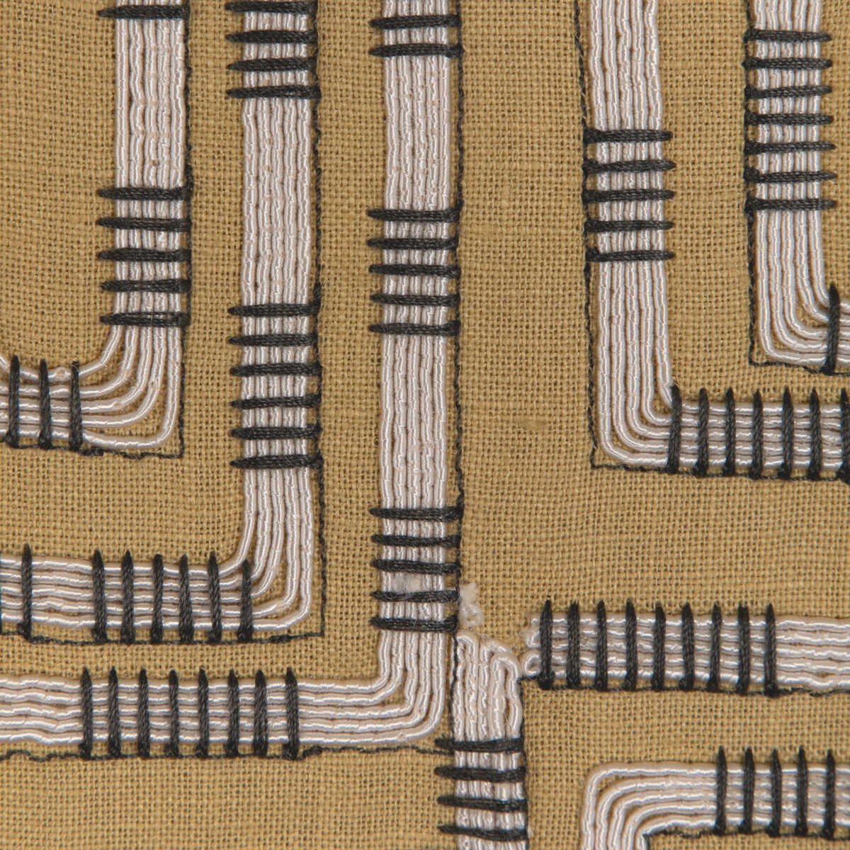 Circuit Emb - Ochre - LEE JOFA MODERN Fabric