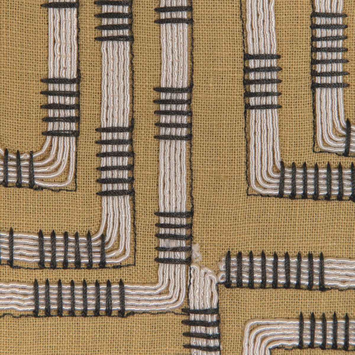 Gwf381340 Circuit Emb Ochre Lee Jofa Modern Fabric - LEE JOFA MODERN Fabric