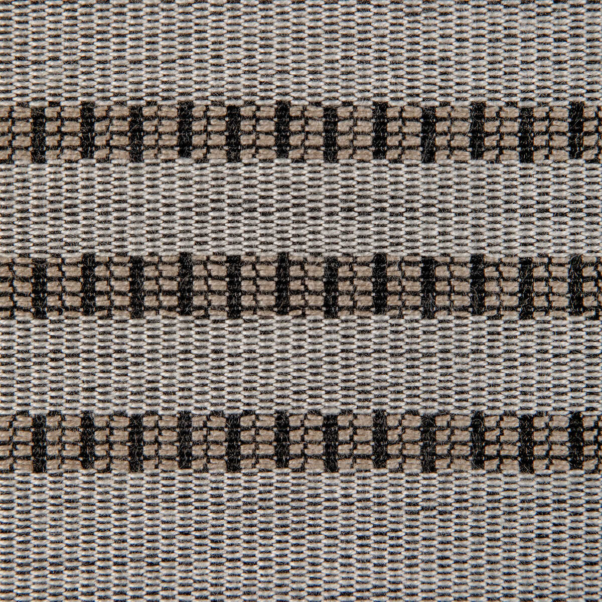 Fringe Weave - Black/White - LEE JOFA MODERN Fabric