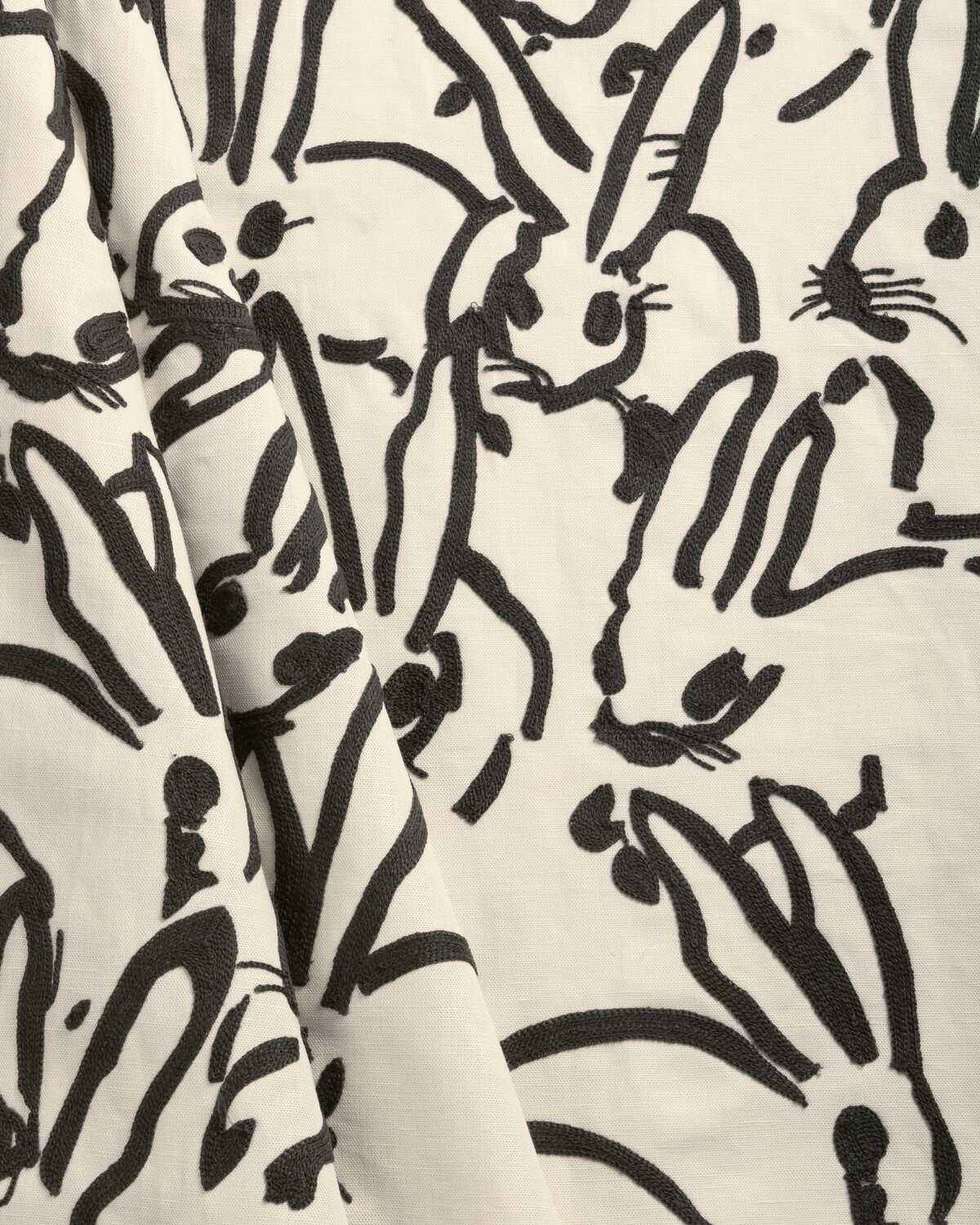 Gwf38411210 Hutch Crewel Ink Lee Jofa Modern Fabric - LEE JOFA MODERN Fabric