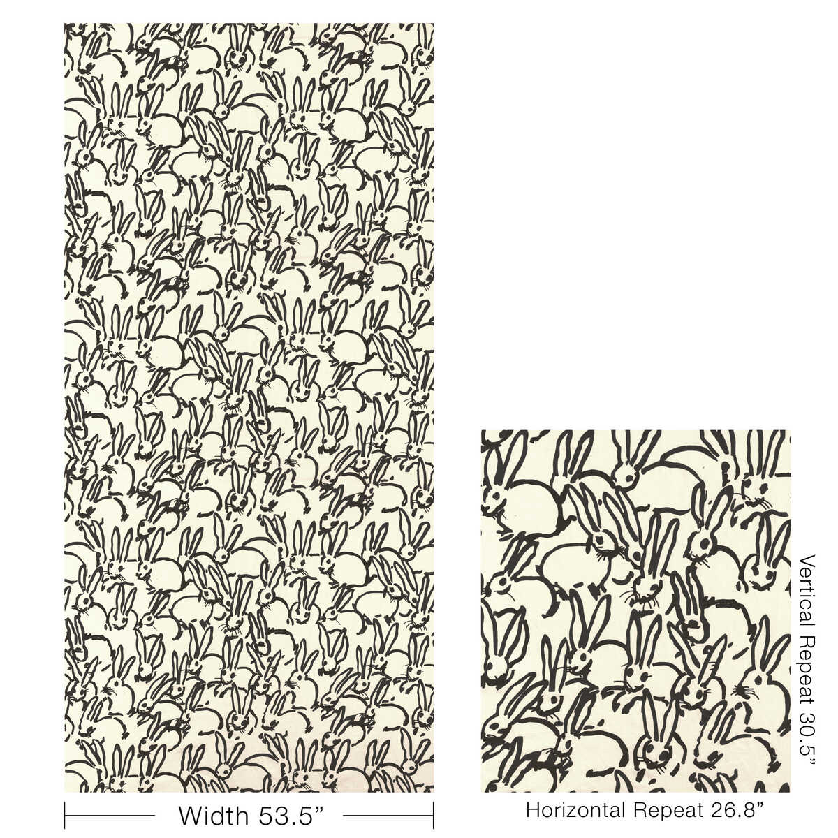 Hutch Crewel - Ink - LEE JOFA MODERN Fabric
