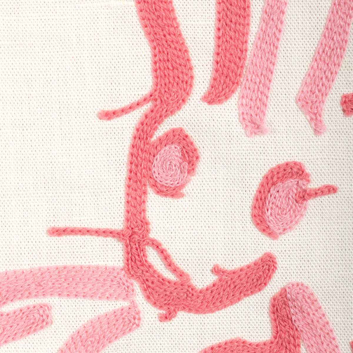 Gwf384170 Hutch Crewel Peony Pink Lee Jofa Modern Fabric - LEE JOFA MODERN Fabric