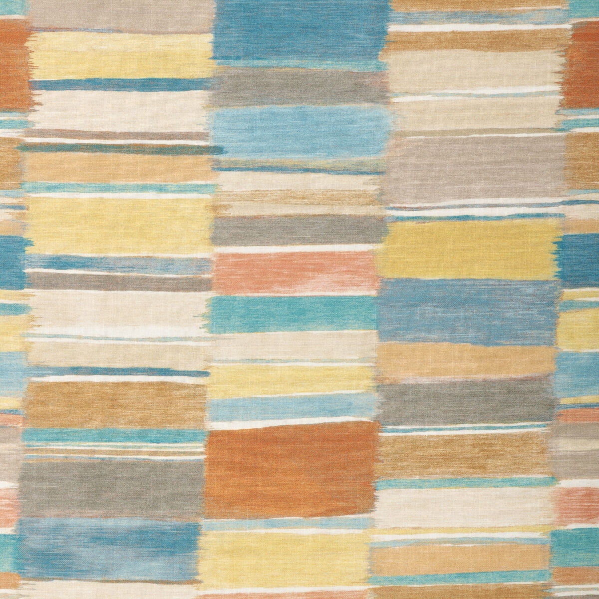 Wharf Print - Clay Multi - Lee Jofa Modern Fabric