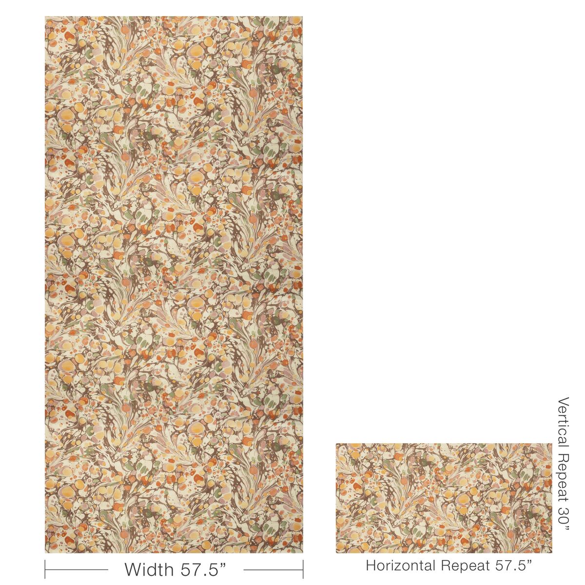 Guild - Mocha Multi - Lee Jofa Modern Fabric
