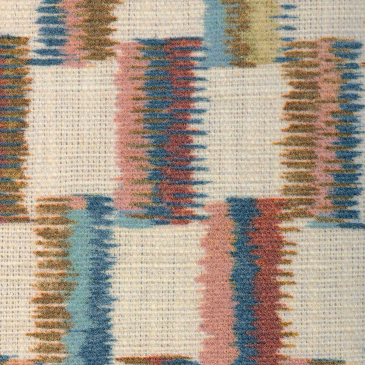 Brushstroke - Rust/Teal - Lee Jofa Modern Fabric