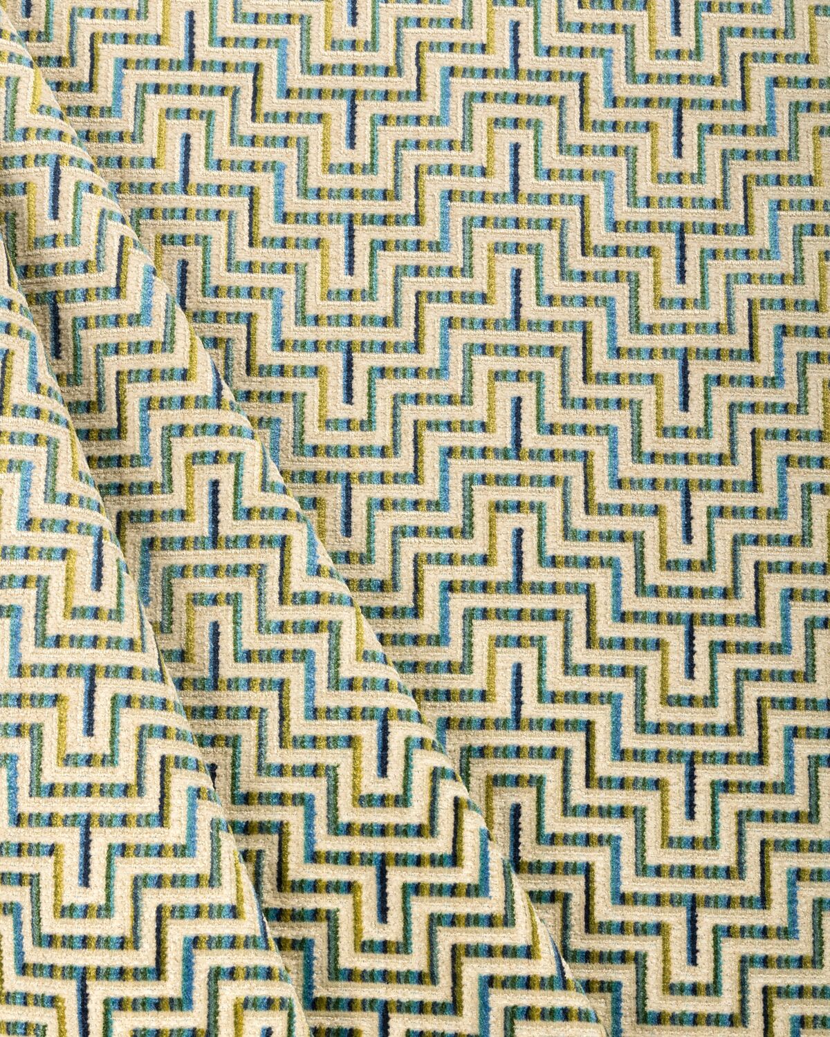 Stride Velvet - Azure - Lee Jofa Modern Fabric
