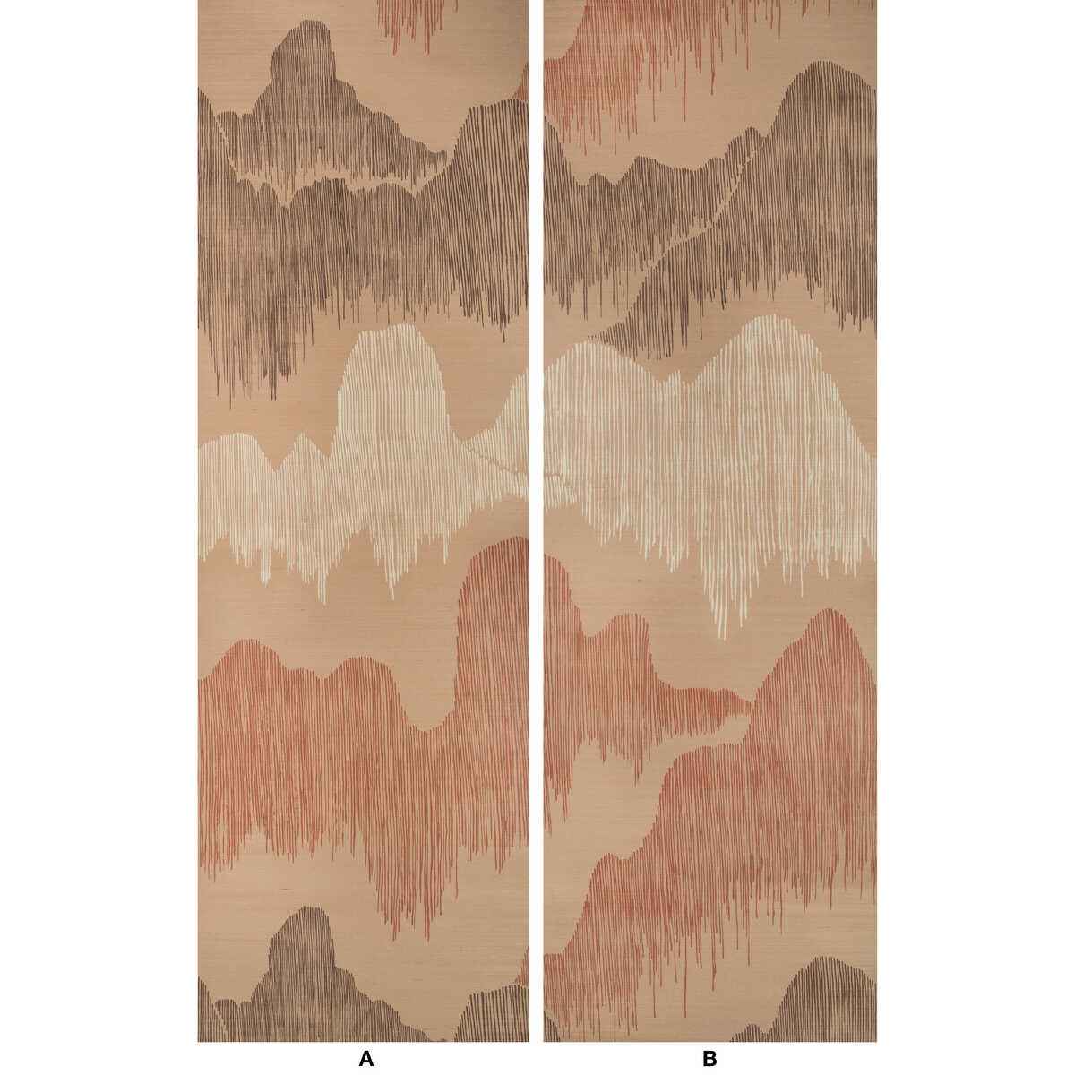 Gwp37151710 Cascadia Paper Blush Lee Jofa Modern Wallpaper - LEE JOFA MODERN Wallpaper