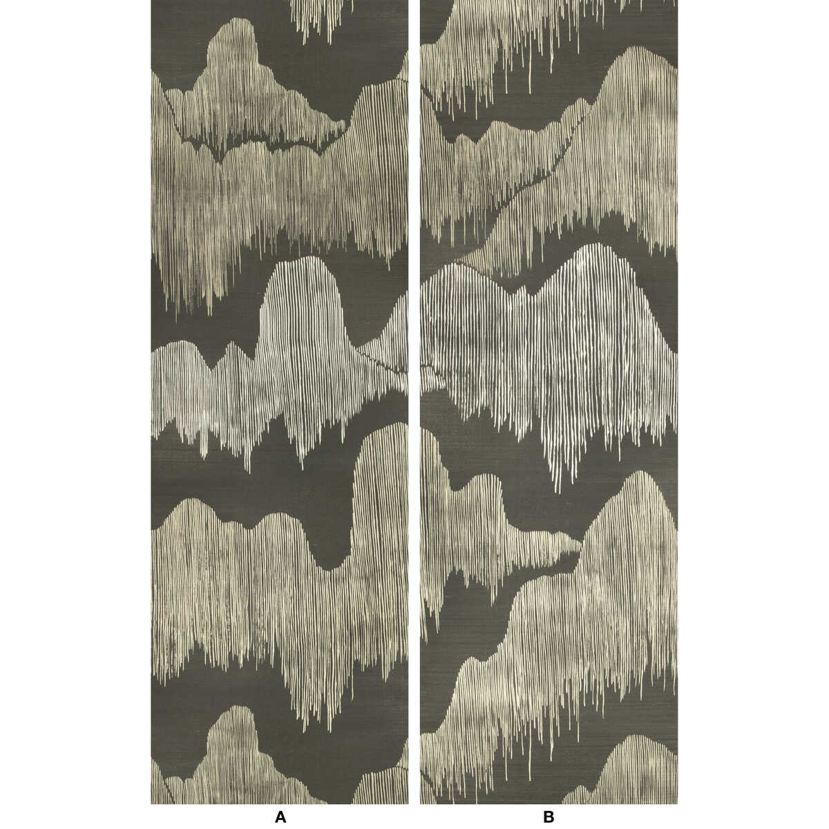 Cascadia Paper - Noir - LEE JOFA MODERN Wallpaper