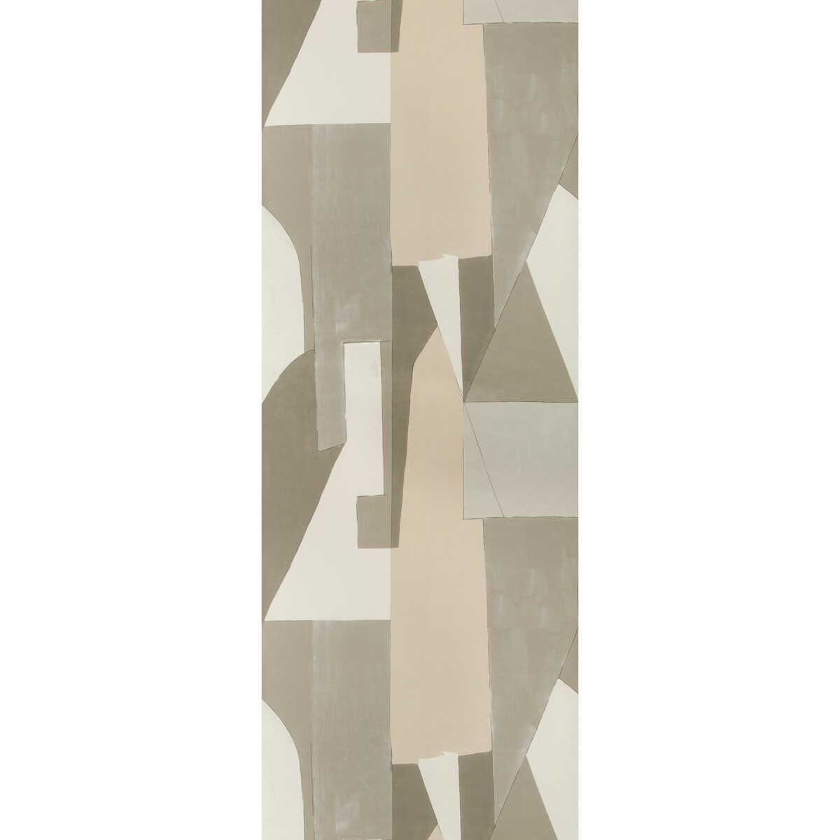 District Paper - Alabaster - LEE JOFA MODERN Wallpaper