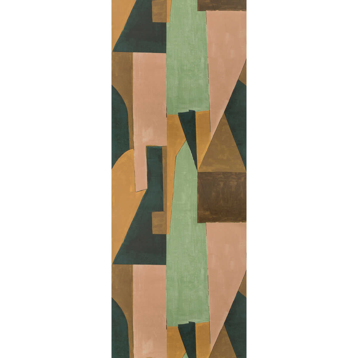 District Paper - Tobacco - LEE JOFA MODERN Wallpaper