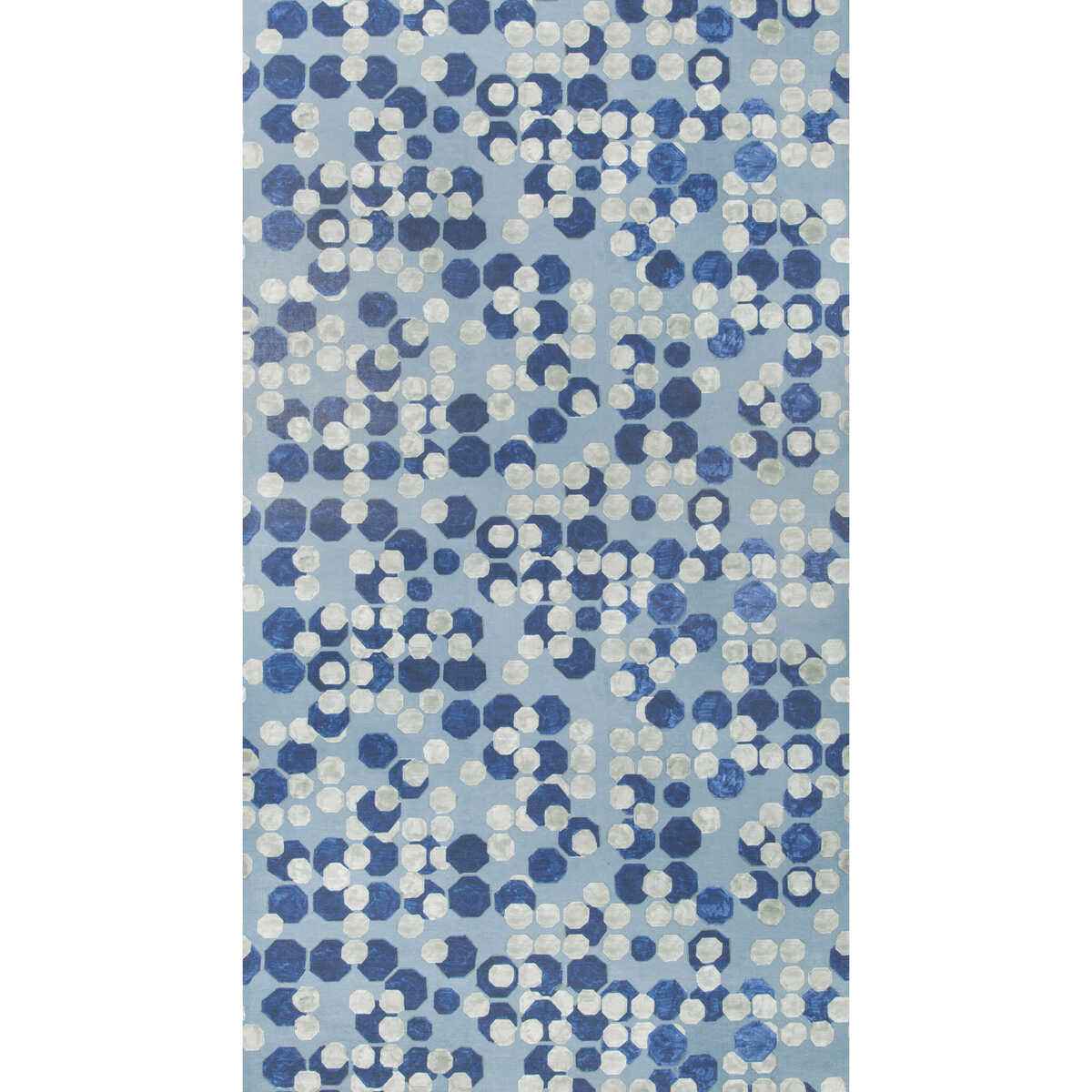 Gwp37245050 Hex Paper Marine Lee Jofa Modern Wallpaper