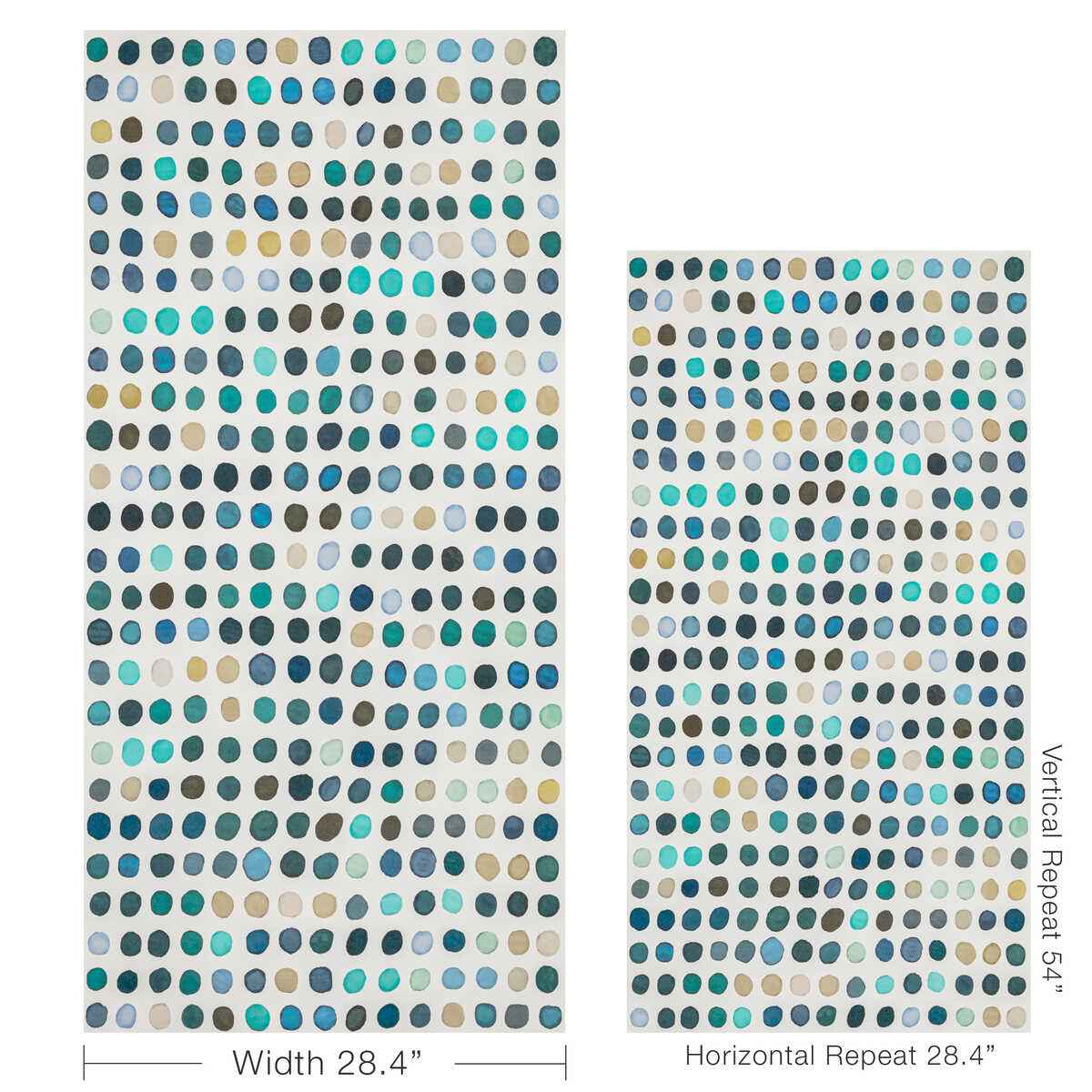 Gwp37263550 Twister Paper Denim Aqua Lee Jofa Modern Wallpaper - LEE JOFA MODERN Wallpaper