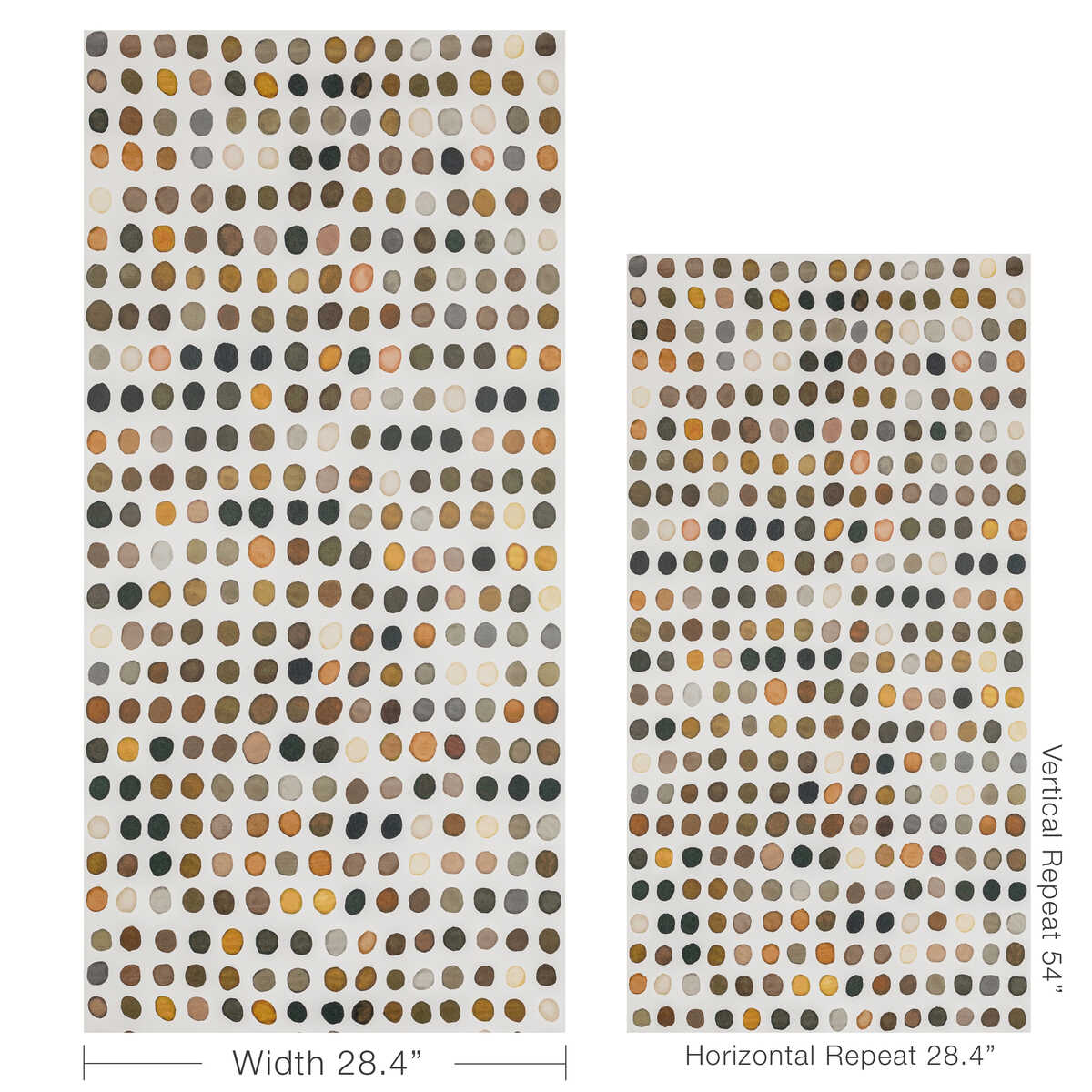 Twister Paper - Tobacco/Noir - LEE JOFA MODERN Wallpaper