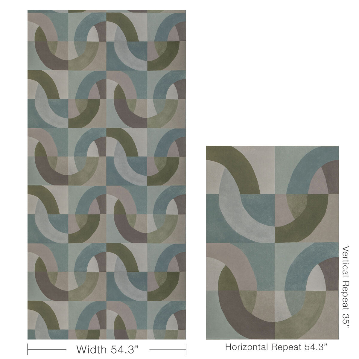 Colonnade Paper - Jadestone - Lee Jofa Modern Wallpaper