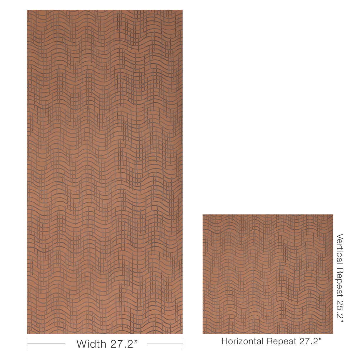 Dada Paper - Clay - Lee Jofa Modern Wallpaper