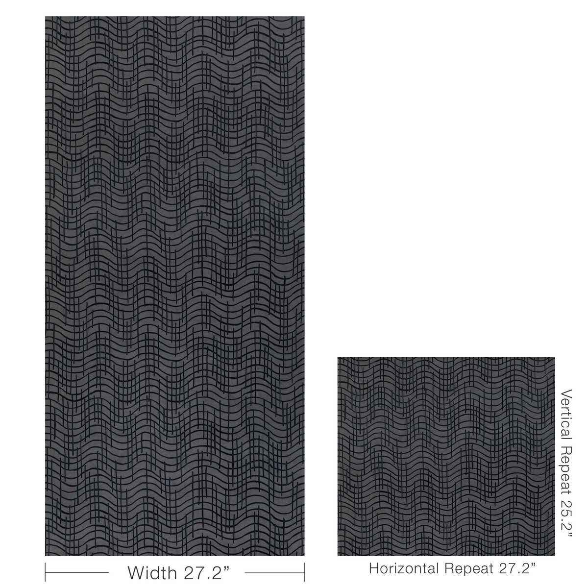 Gwp37328210 Dada Paper Gunmetal Lee Jofa Modern Wallpaper - LEE JOFA MODERN Wallpaper