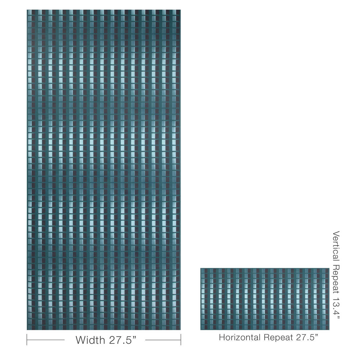Refrakt Paper - Peacock - LEE JOFA MODERN Wallpaper