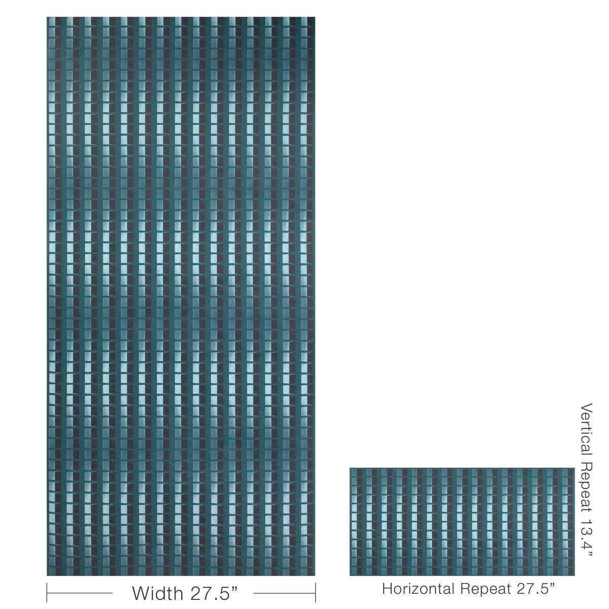 Gwp37343550 Refrakt Paper Peacock Lee Jofa Modern Wallpaper - LEE JOFA MODERN Wallpaper