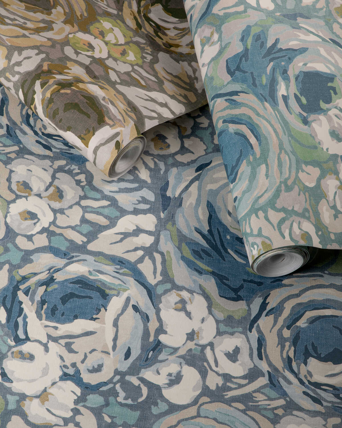 Orchard Paper - Blue/Denim - LEE JOFA MODERN Wallpaper